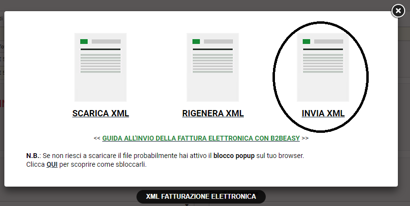 FATTURE DA SDI SCARICARE